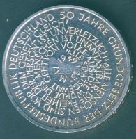 NSZK 1999. 10M Ag "50 éves Alkotmány" T:BU