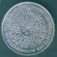 NSZK 1999. 10M Ag "50 éves Alkotmány" T:BU