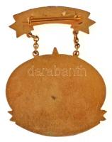 ~1955. "Országos Vízügyi Főigazgató / A Vízgazdálkodás Kiváló Dolgozója" aranyozott, zomán...