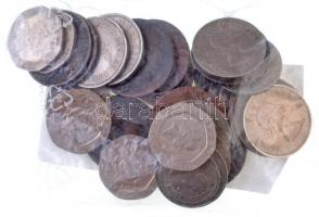 Nagy-Britannia 39db-os vegyes fémpénz tétel T:vegyes Great Britain 39pcs of mixed coin lot C:mixed