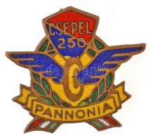 DN Csepel 250 - Pannonia zománcozott fém jelvény (19x17mm) T:2