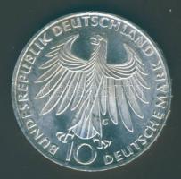 NSZK 1972G 10M Ag "Olimpia-Sportolók" T:BU