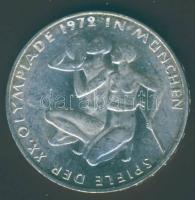 NSZK 1972G 10M Ag "Olimpia-Sportolók" T:BU