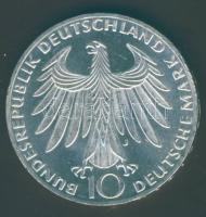 NSZK 1972J 10M Ag "Olimpia-Sportolók" T:BU