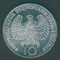 NSZK 1972G 10M Ag "Olimpia-Láng" T:BU