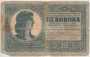 1919. augusztus 9. 10K T:IV ragasztott Adamo K13