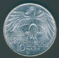 NSZK 1972D 10M Ag "Olimpia-Stadion" T:BU