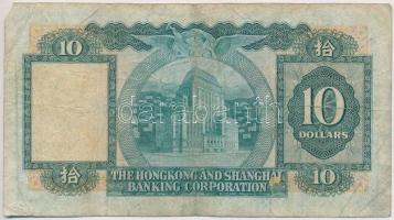 Hongkong 1977. 10$ T:III-
Hong Kong 1977. 10 Dollars C:VG anyaghiány
Krause 182.h