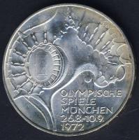 NSZK 1972G 10M Ag "Olimpia-Stadion" T:BU