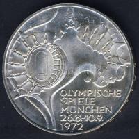 NSZK 1972G 10M Ag "Olimpia-Stadion" T:BU