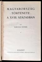 Marczali Henrik: Magyarország története a XVIII. században. Bp., Athenaeum. Egészvászon kötés, belül...