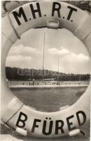 12 db MODERN balatoni hajó motívumos képeslap / 12 modern Hungarian motive postcards, ships from Lak...