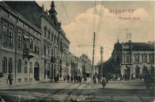 Miskolc, Hunyadi utca, Mesko R. üzlete, piaci árusok. W. L. 1058. (kis szakadás / small tear)