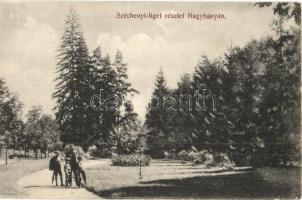 Nagybánya, Baia Mare; Széchenyi liget, kiadja Kovács Gyula / park