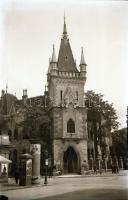 Kassa, városképek, 9 db negatív, 6×9 cm