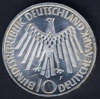 NSZK 1972F 10M Ag "Olimpia-Spirál-Németország" T:BU