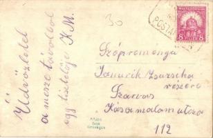 1928 Orosháza, Hősök szobra. Hajdu photo (fl)