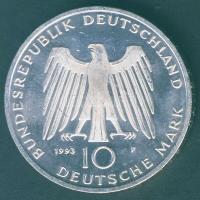 NSZK 1993. 10M Ag "100 éves Potsdam" T:BU