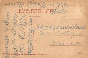 Celldömölk, Szentháromság tér, Landler Samu, Donáth Vilmos üzlete, piac, szekerek. W. L. Bp. 5528. D...