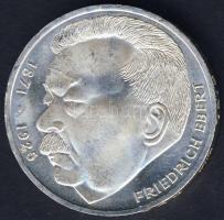 NSZK 1975. 5M Ag "Ebert" T:BU