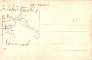 Szekszárd, Református templom a paplakkal. W. L. Bp. 5064