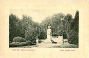 Mezőhegyes, Kozma Ferenc szobor. W. L. Bp. 5222. Kiadja Auspitz Lajos (EK)