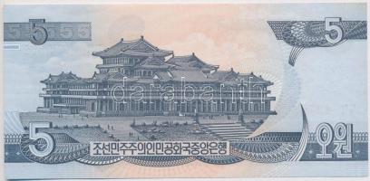 Észak-Korea 1998. 5W T:I 
North Korea 1998. 5 Won C:UNC