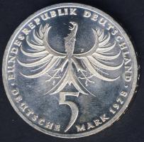 NSZK 1978. 5M Ag "Neumann" T:BU