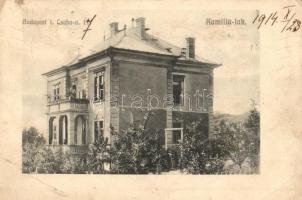 Budapest XII. Csaba utca 11. Kamilla lak, villa. Biró Pál fényképészeti intézetéből (EK)