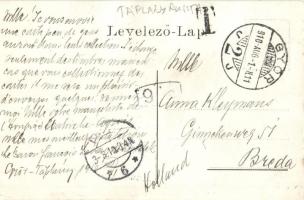 1910 Táplánypuszta (Töltéstava), Lévay kastély, kastélykápolna, templom. photo (EK)