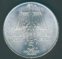 NSZK 1971. 5M Ag "Dürer" T:BU