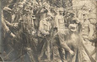 Első világháborús osztrák-magyar katonák / WWI Austro-Hungarian K.u.K. soldiers, photo (EK)