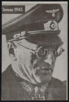 1944 Zvonimir medál adományozó oklevél a Balkáni fronton, Heinrich Borowski híres tábornok aláírásáv...