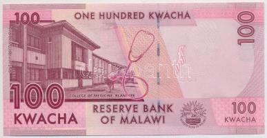 Malawi 2016. 100K T:I 
Malawi 2016. 100 Kwacha C:UNC