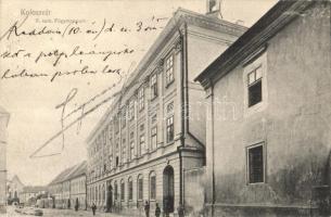 1906 Kolozsvár, Cluj; Római katolikus főgimnázium, Lepage Lajos kiadása, D. T. C. L. 21804. / grammar school