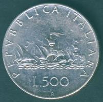 Olaszország 1961. 500L Ag T:2/3+