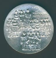 Finnország 1977. 10M Ag "60. Függetlenségi évforduló" T:BU