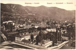 Brassó, Kronstadt, Brasov; Obere Vorstadt / Bolgárszeg, kiadja Grünfeld Samu / Scheiul