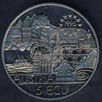 Ausztria 1996. 5Ecu "Mozart" T:BU