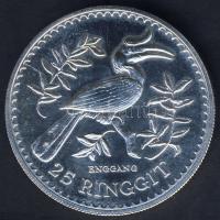 Malajzia 1976. 25R Ag "Szarvcsőrű madár" T:BU R!