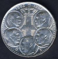 Görögország 1963. 30Dr Ag "Centenárium-5 király" T:BU