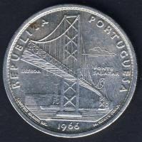 Portugália 1966. 20Esc Ag "Salazar-híd" T:2