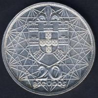 Portugália 1966. 20Esc Ag "Salazar-híd" T:2