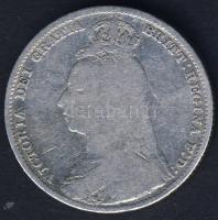 Nagy-Britannia 1892. 1Sh Ag T:3-/4