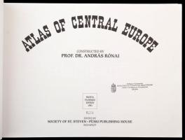 Rónai András: Atlas of Central Europe. Bp., 1993, Society of St. Steven - Püski Publishing House. Ki...
