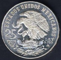 Mexikó 1968. 25P Ag "Olimpia" T:2+