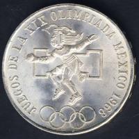 Mexikó 1968. 25P Ag "Olimpia" T:2