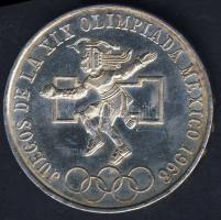Mexikó 1968. 25P Ag "Olimpia" T:2