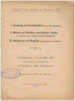 Német Birodalom 1918. "Adolph E. Cahn: Versteigerungs-Katalog No. 38 - Kunstmedallien - Münzen ...