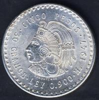 Mexikó 1947. 5P Ag T:2